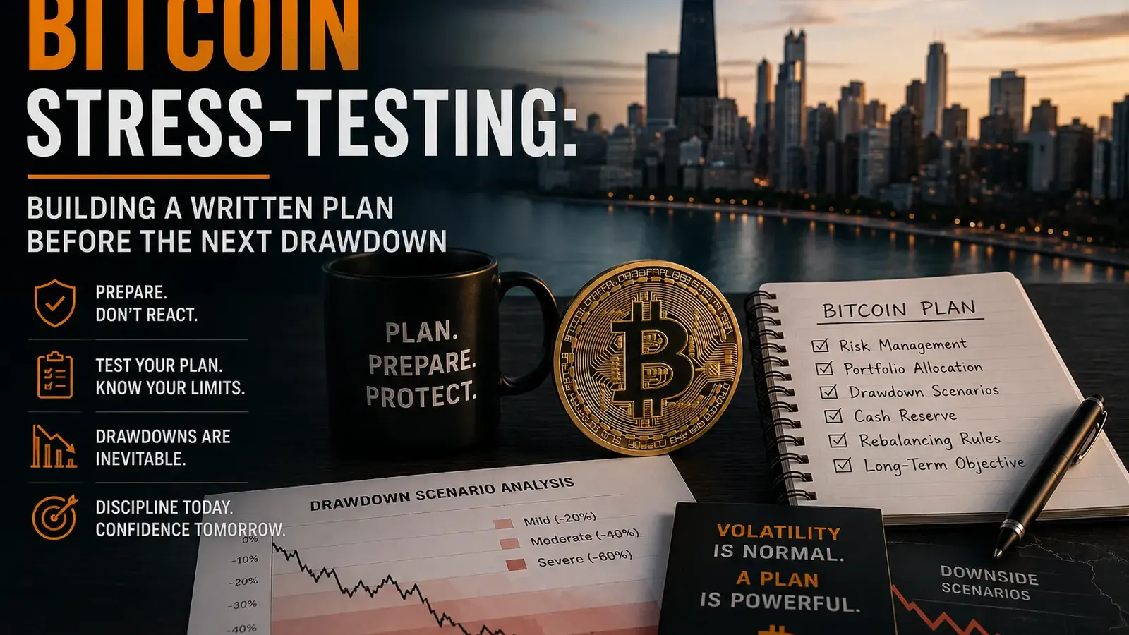 Bitcoin Stress-Testing: Building a Written Plan Before the Next Drawdown — Market Capital Group Bitcoin insights